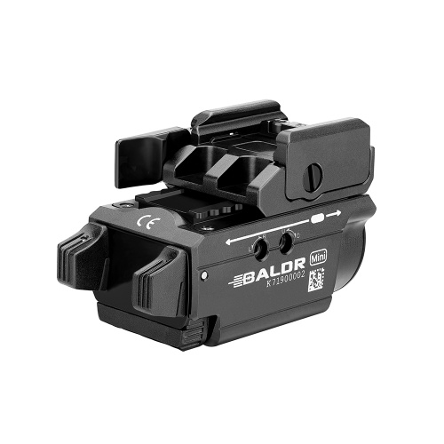 Тактический фонарь Baldr Mini 600 люмен с зелёным лазером и Baldr RL  Mini с красным лазером