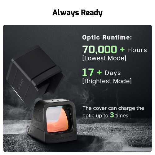Osight 3 MOA с магнитной зарядной крышкой